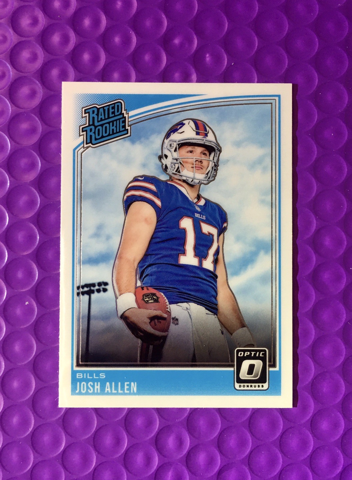 Josh Allen 2018 Panini Donruss Optic RC #154