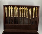 Vintage Rogers Japan Gold Tone Stainless Steel Flatware — photo 3