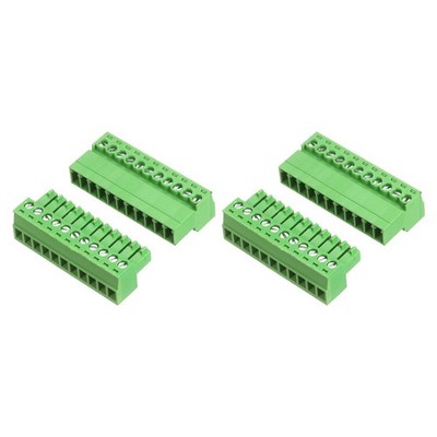 2 Set 11 Pin 3.5mm Pitch PCB Mount Screw Terminal Block Connector Plugs