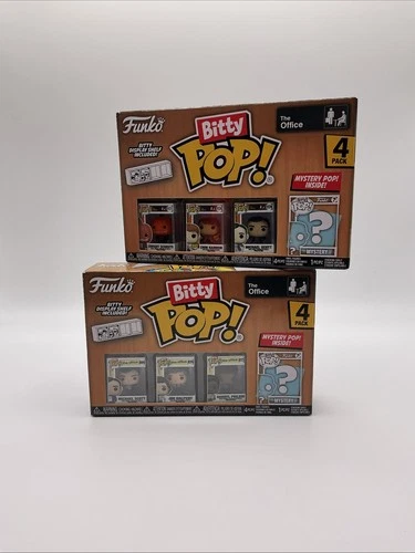 NEW Funko The Office Bitty POP! 8 Mini Figures, 2 Pkg W 2 Mystery Figures 2025￼