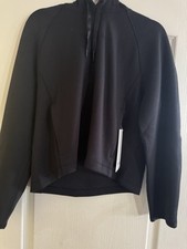 Lululemon Women  s Smooth Spacer Hoodie Emboss Logo Size 8   Black BLK 44473