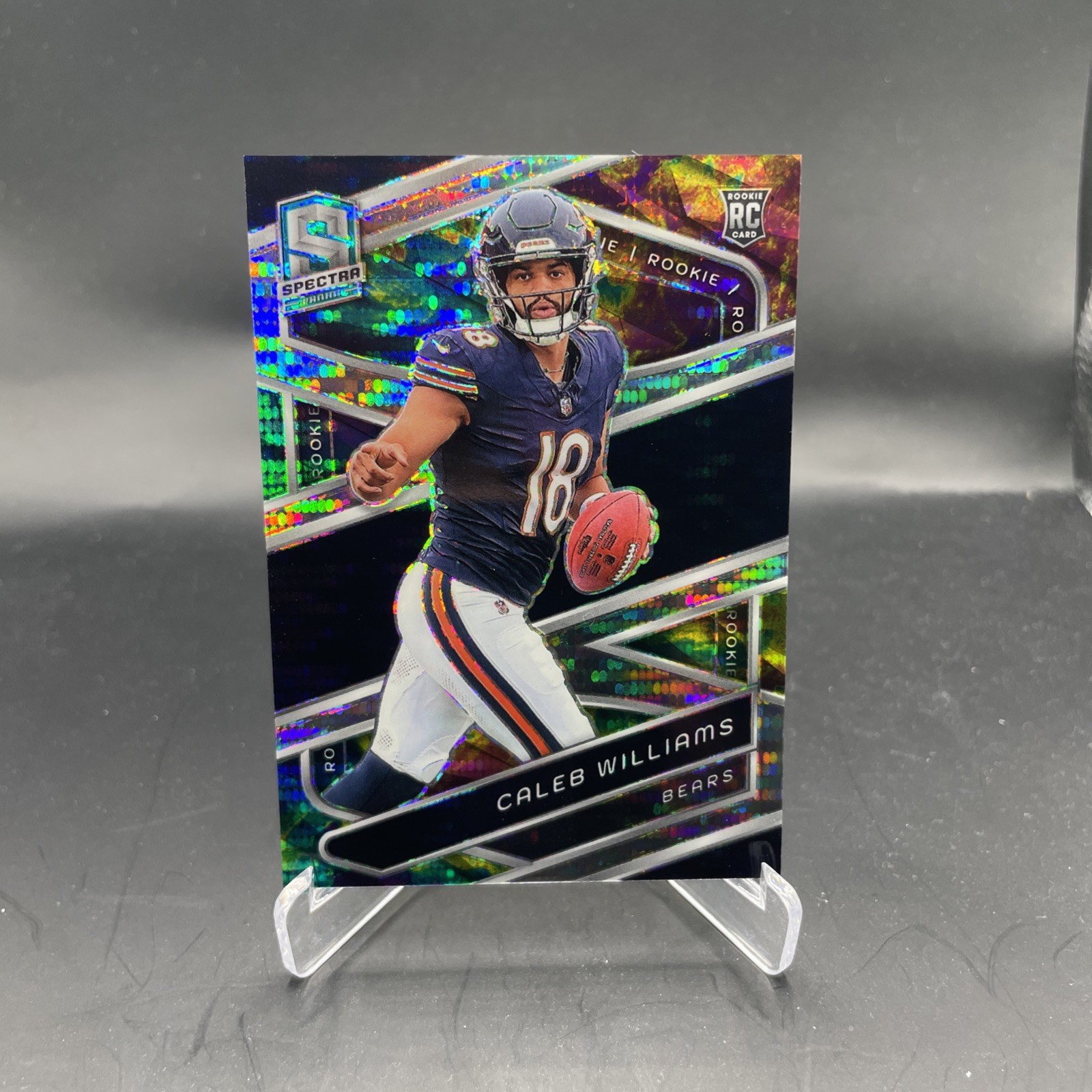 2024 Panini Spectra - Rookies Caleb Williams #111 Celestial Prizm /99 (RC)  💎