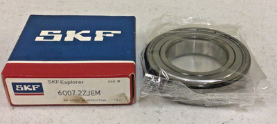 NEW, SKF EXPLORER 6007 2ZJEM ROLLER BEARING DOUBLE SHIELD, FREE SHIPPING