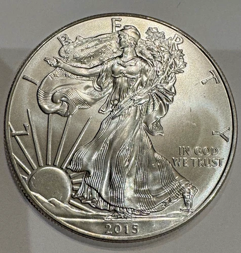 2015 American Silver Eagle – 1 oz .999 Fine Silver – BU – U.S. Mint – ASE