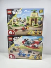 LEGO Star Wars Young Jedi Adventures 75358 & 75384 Building Set Lot – Sealed