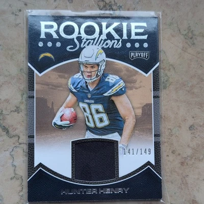 Panini 2016 Playoff Rookie Stallions Hunter Henry Chargers RS-HH 141/149 - Bild 1 von 2