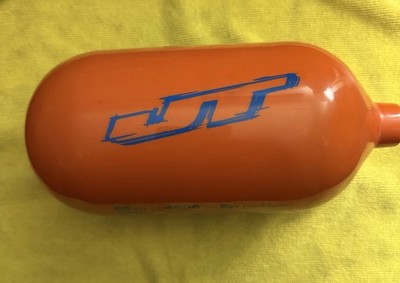 JT Mega Lite 80/4500 Compressed Air Paintball Tank - Grunge Blue/Orange