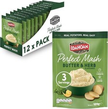 Mashed Potato Butter & Herb 109g, Instant Mash Potatoes (Pack of 12)