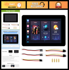 7" Capacitive Touch LCD Development Board for ESP32-S3, 800x480, WiFi Bluetoot