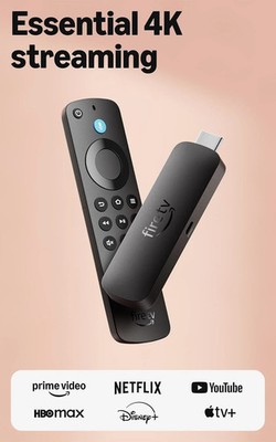 Amazon Fire TV Stick 4K Select (newest model), start streaming in 4K, AI-powered