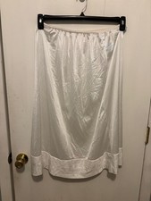 NWT Vintage Velrose Plus SZ 3X Elastic Waist Slip Snip It Hem Can Shorten