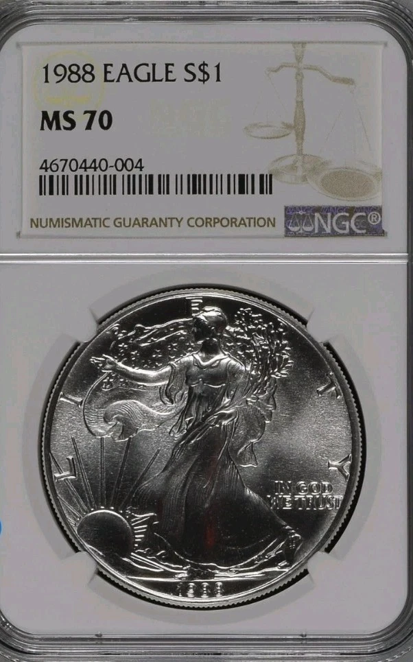 American Eagle 1988 Business Silver Bullion Coins for sale | eBay