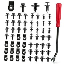 60PCS Engine Under Cover Splash Shield Guard Body Bolts Screws Fit for