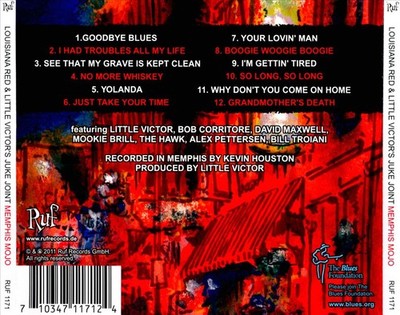 LITTLE VICTOR'S JUKE JOINT/LOUISIANA RED - MEMPHIS MOJO NEW CD