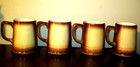 Set of 4 Vintage German Monk/Friar Porcelain Beer Mugs Marked "Germany" — photo 3