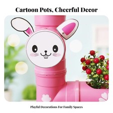 Vertikal das System Pflanzregal Dekorativ PVC-Rohr-Bausatz Platzsparend