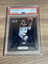 Kyrie Irving 2012 Panini Prizm PSA 10 Gem Mint Card Rookie Cavaliers #201. rookie card picture