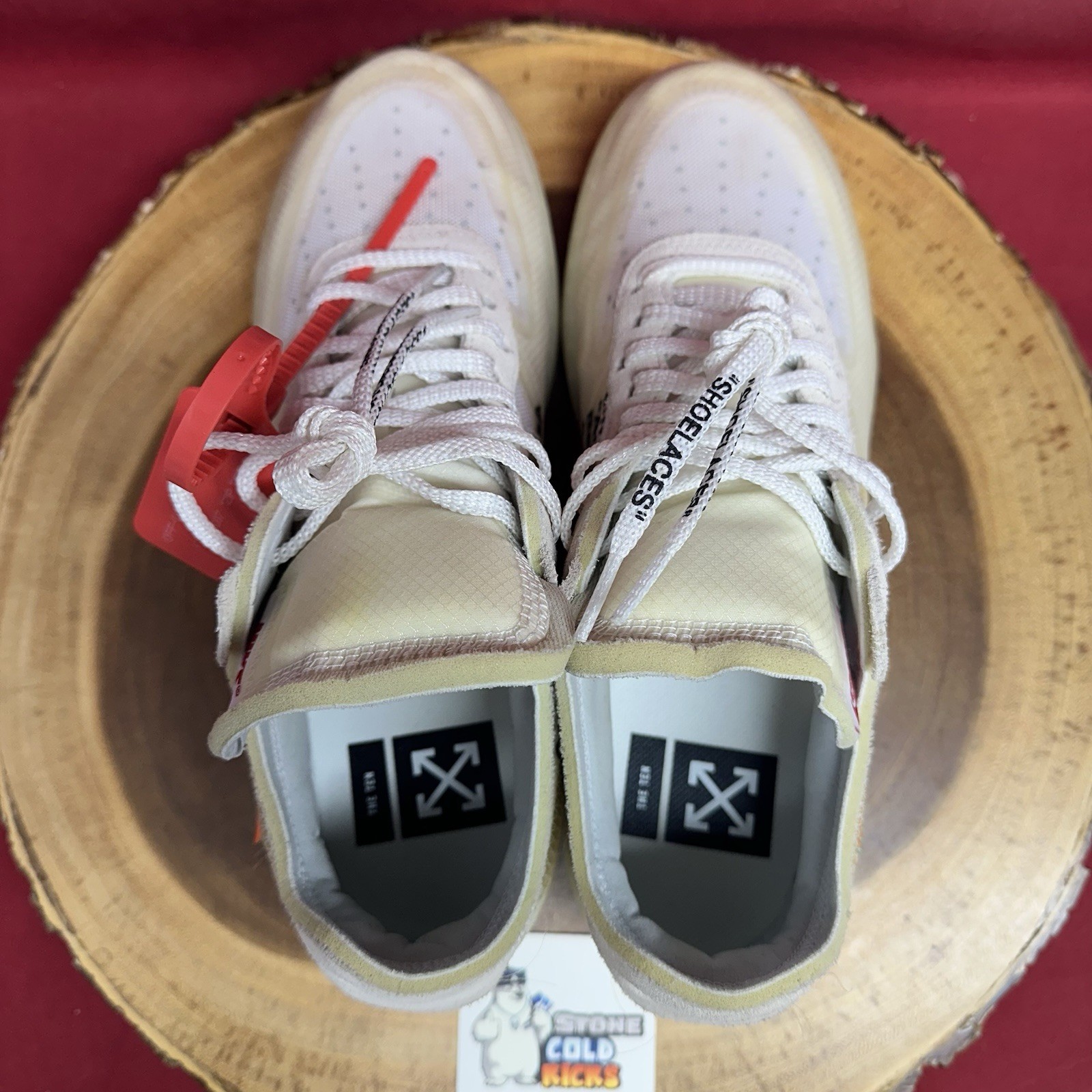 OFF WHITE X NIKE Nike Off White x Air Force 1 Low The Ten A04606 100 taglia 9 5 AF1 G Nike Jordan