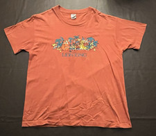 Disney Lion King Vintage Embroidered Orange t-shirt XL Single Stitch vintage USA