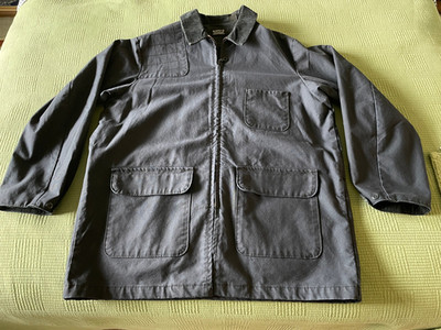 LEVI'S two horse brand Blue Canvas  Workwear Skate Hunting Jacket SAMPLE MEDIUM