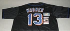 BILLY WAGNER NEW YORK METS AUTOGRAPHED BASEBALL JERSEY WITH COA / JSA