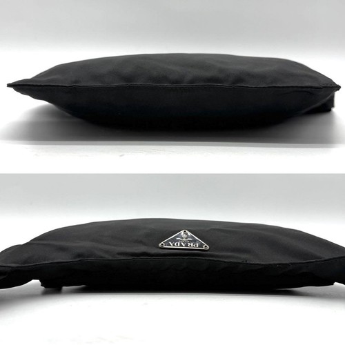 Borsa a tracolla PRADA marsupio in vita logo nylon nero autentica - Foto 4 di 24