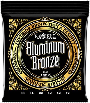ERNIE BALL 2568 Aluminum Bronze Light 11-52