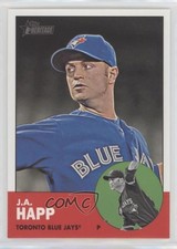 2012 Topps Heritage High Numbers JA Happ #H578 s7f
