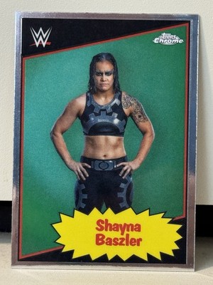 2025 Topps Chrome WWE Shayna Baszler #85TC-SB