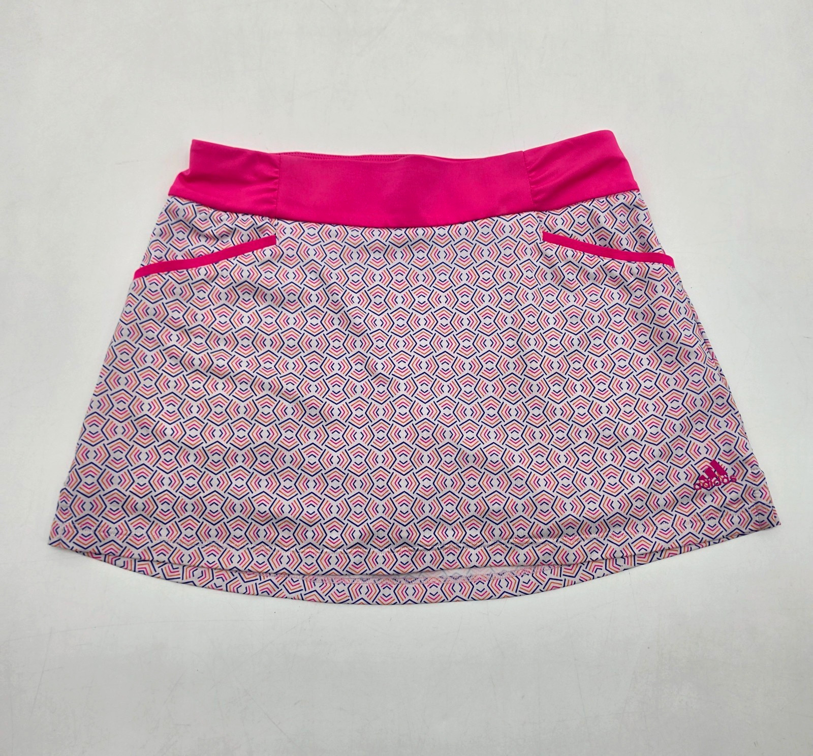 Skirt Skort Size Small Shock Pink Print Tennis