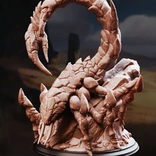 DM Stash Miniature Sand Strider Scorpion Monster DnD Fantasy RPG Pathfinder 32mm