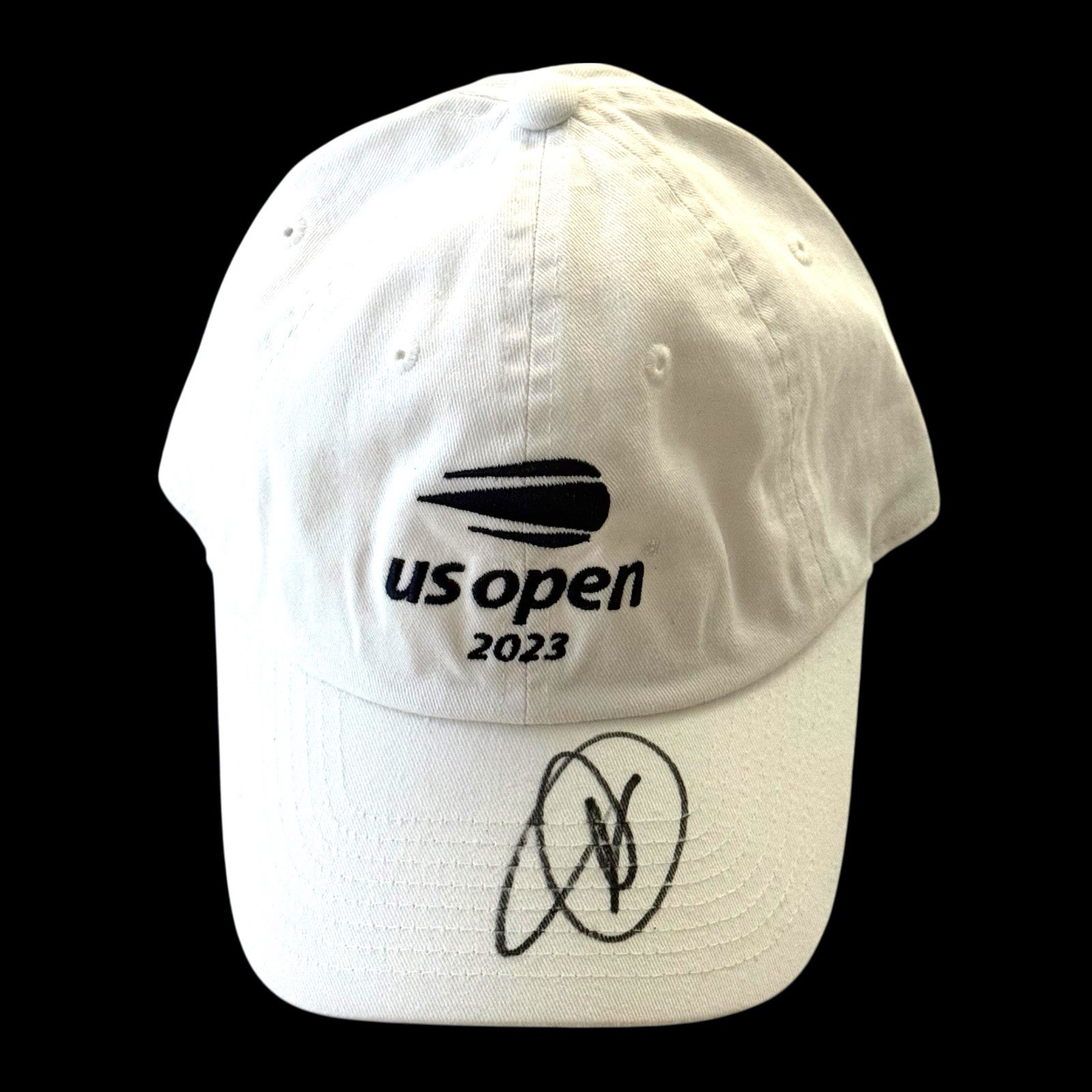Novak Djokovic Signed 2023 US Open Hat PSA/DNA COA Autograph Champion GOAT