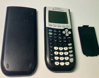 Texas Instruments TI-84 Plus  Graphing Calculator Black With Slip Cover