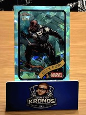 2025 Topps Chrome Marvel Sapphire Nick Fury Aqua Sapphire 2/75 #193