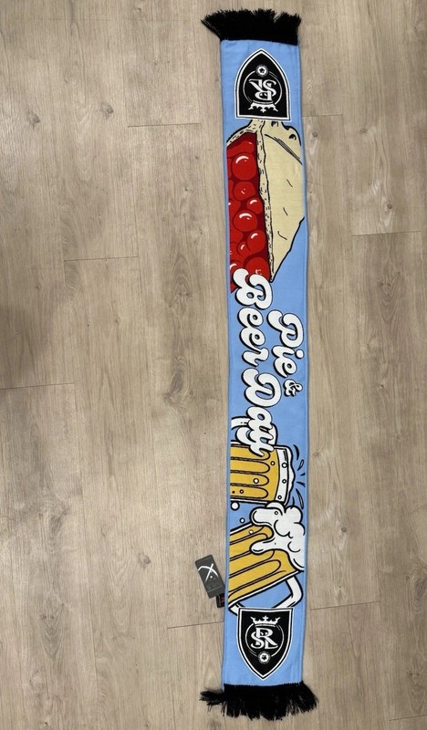 Real Salt Lake “Pie and Beer Day” Limited Edition Scarf