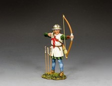 MK241 - English Archer Letting Loose - Medieval - King and Country