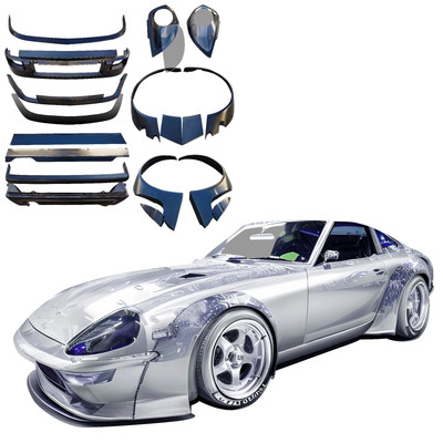 VSaero FRP TKYO Wide Body Kit S130 2 Seater for 280ZX Datsun VSaero FRP TKYO Wide Body Kit S130 2 Seater for 280ZX Datsun