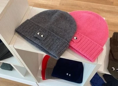 New UNIQL0 ANYA HINDMARCH Knitted Beanie unisex new 2026 473430 Hut