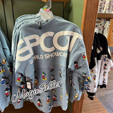 2026 Disney Parks Epcot World Showcase Mickey Mouse Spirit Jersey Size XL New