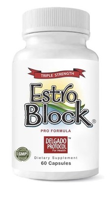The Delgado Protocol For Health Estro Block Pro Formula Natural 60 Capsules
