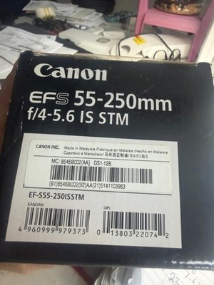 Canon EF-S 55-250mm f/4.0-5.6 IS Lens for sale online | eBay