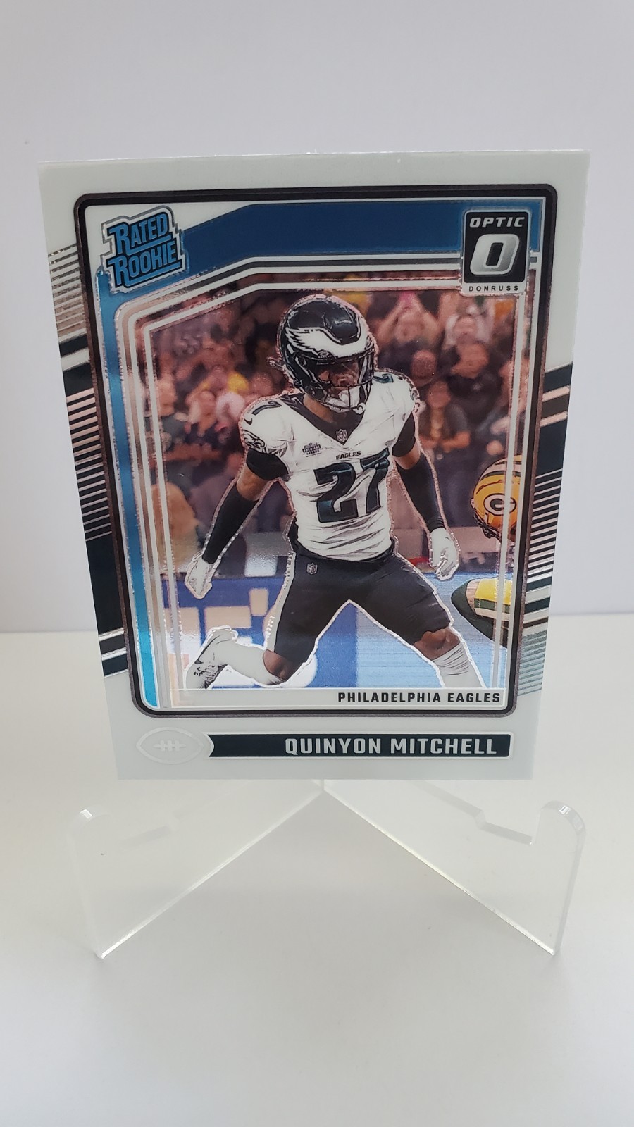 2024 Optic Football Quinyon Mitchell Rated Rookie #282 Philadelphia Eagles