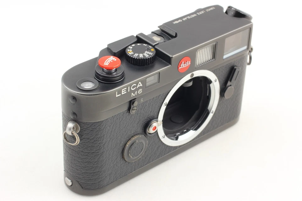 [Casi COMO NUEVA] Cámara fotográfica telémetro negra Leica M6 0,72 sin TTL de JAPÓN Foto 4 de 4