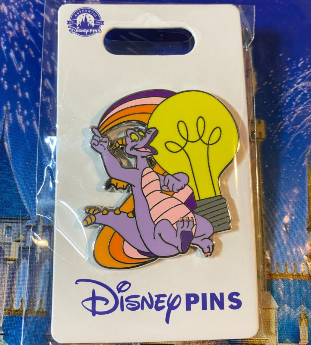 💡 2024 Disney WDW Figment Light Bulb Pin Epcot Journey Into Imagination Pin