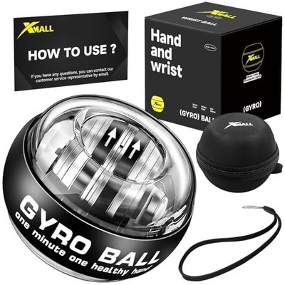 Grip Strength Trainer-Torque Ball Hand Exerciser, Wrist Gyro Ball