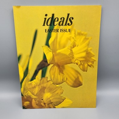 Vintage Ideals Easter 1975 Magazine Vol.32 No.2 March Poetry Art Poems Family