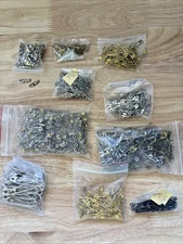 Over 700 Pieces Various Sizes & Colors Safety Pins Crafting