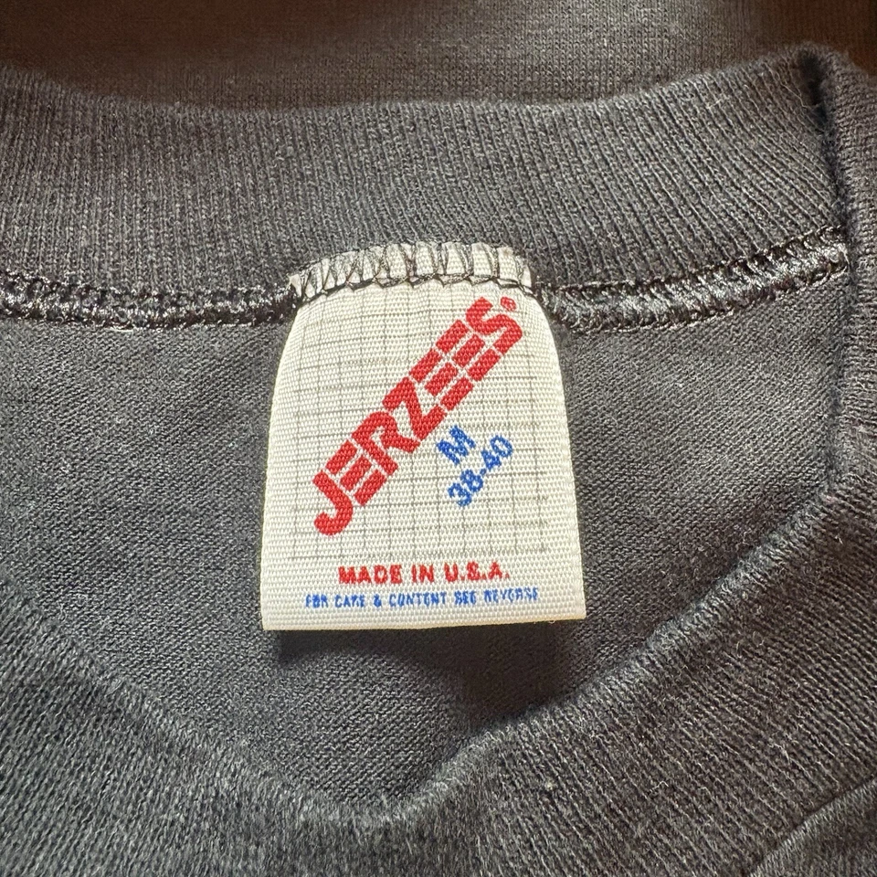 Lote De 4 Camisetas Medianas Vintage Años 90 Zig Zag Bar 69 Beaver St Pennsylvania Foto 2 de 4