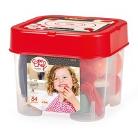 Ecoiffier 100% Chef Eetset Met Speeleten, 34Dlg. (Us Import)