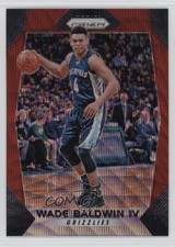2017-18 Panini Prizm Ruby Wave Prizm Wade Baldwin IV #209 05mq